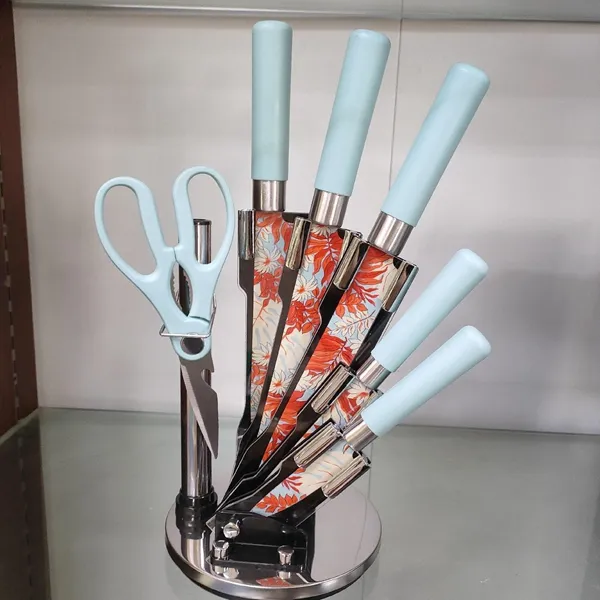 8PC kitchen knife set style 10