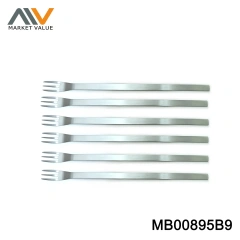 6PCS S.S. FONDUE FORK