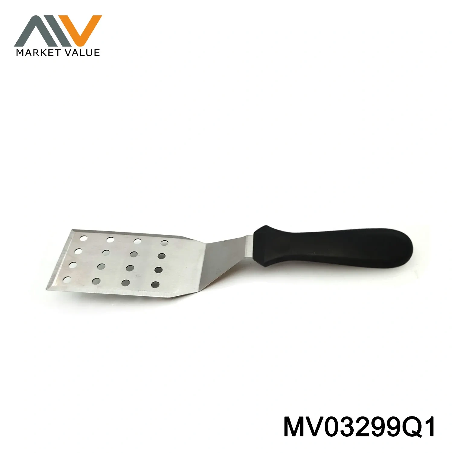 10PC SS Frying Shovel With plastic Handle