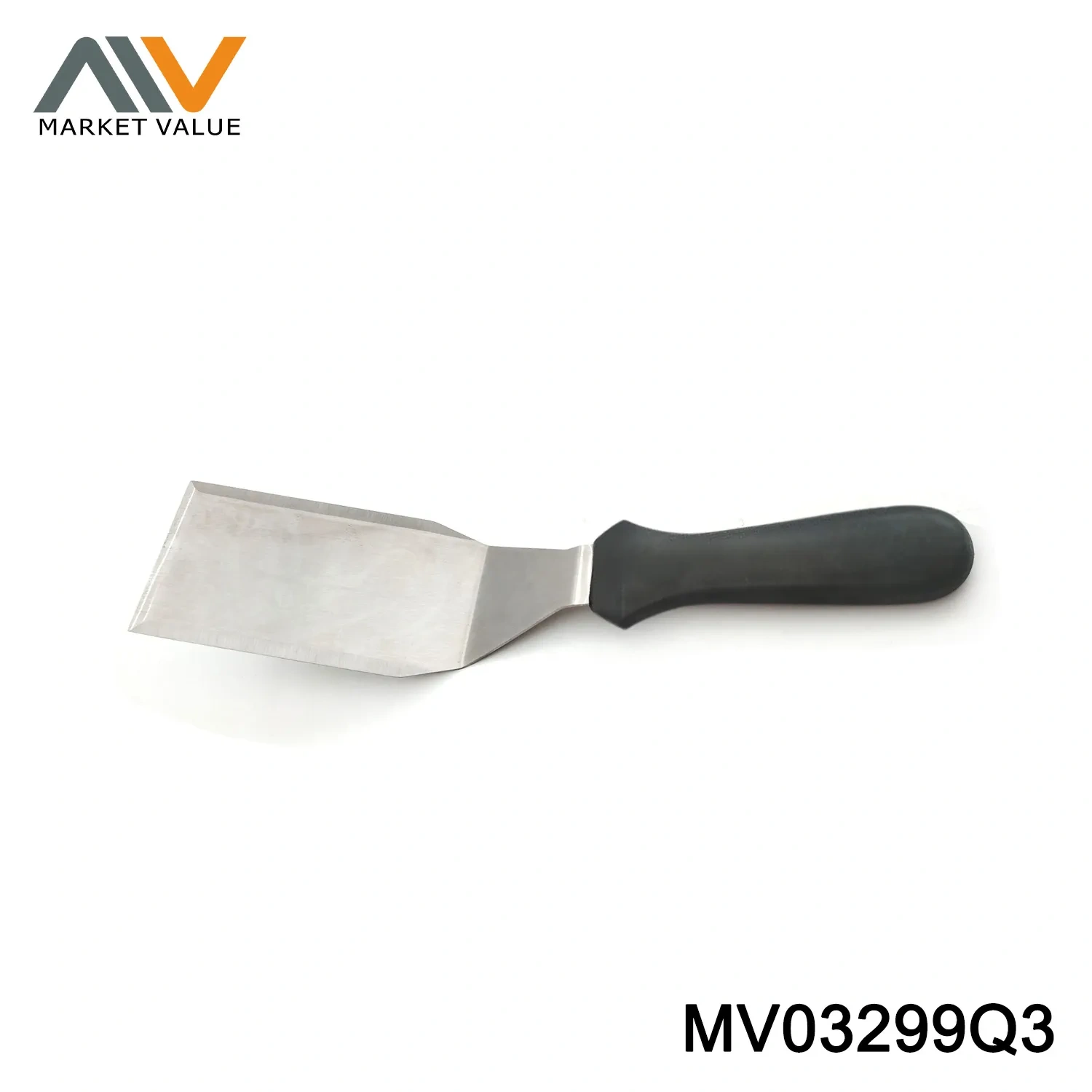 10PC SS Frying Shovel With plastic Handle