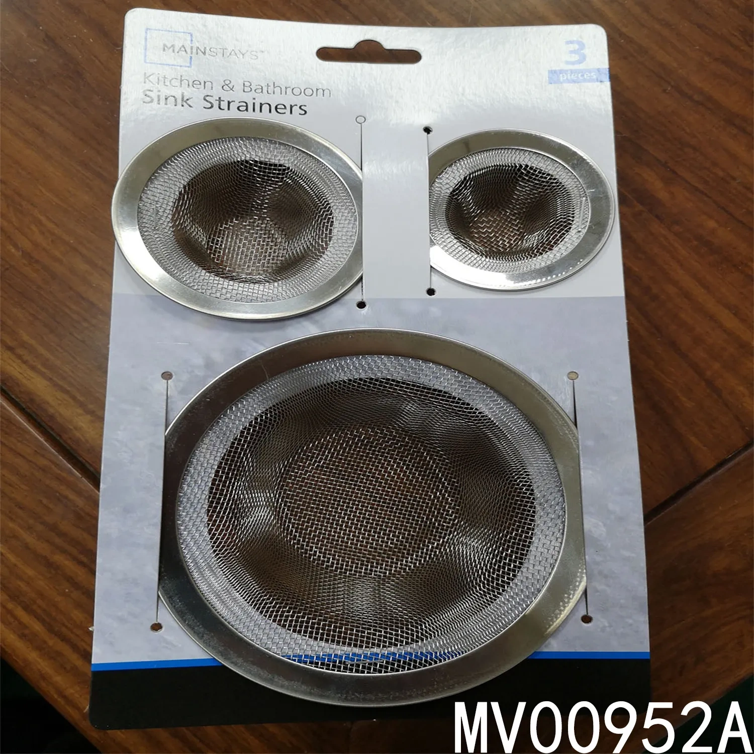 3PCS S.S. SINK SET