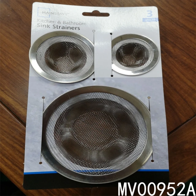 3PCS S.S. SINK SET