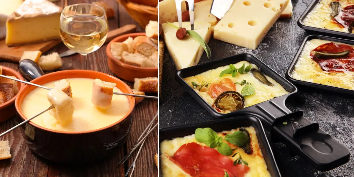 fondue vs Raclette