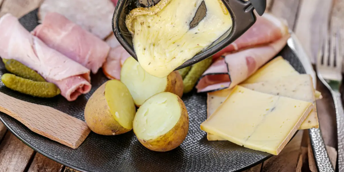 heating cheese and potatoes together
