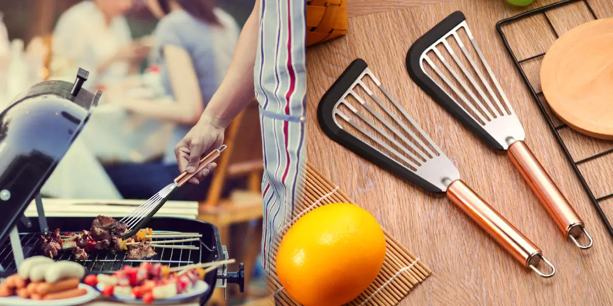 Silicone-Edged Fish Spatula