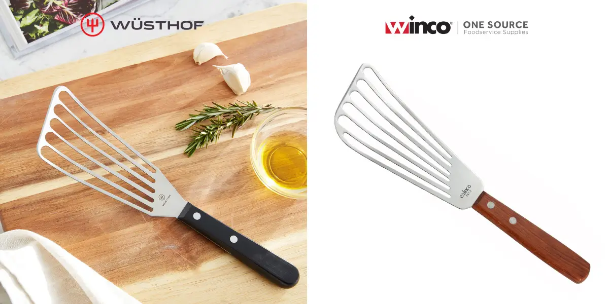 What spatula is best used for turning fish