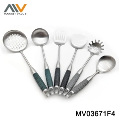 3PCS RAINBOW TITANIUM COATED SS KITCHEN TOOLS