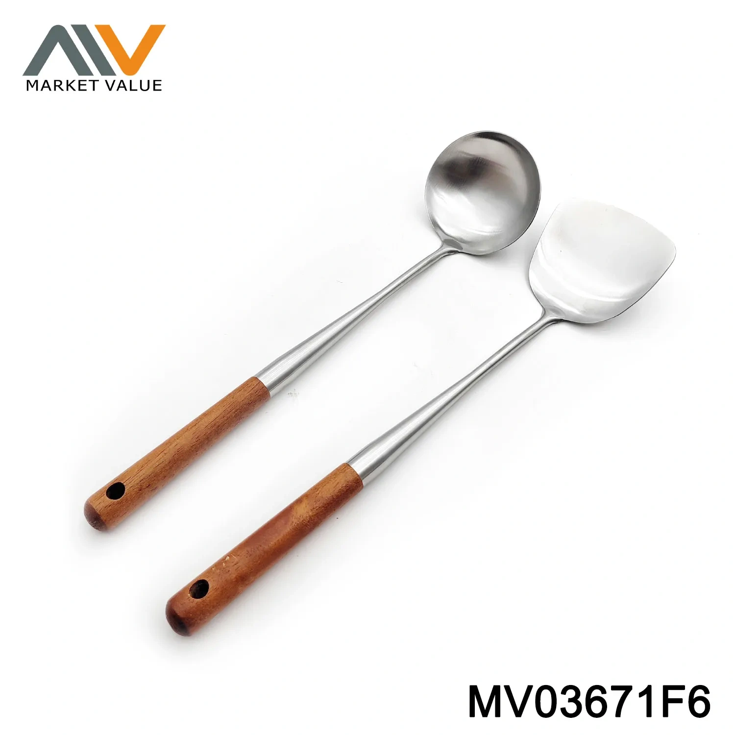 3PCS RAINBOW TITANIUM COATED SS KITCHEN TOOLS