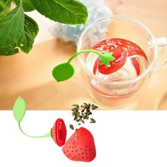 Silicone Strawberry Tea Ball