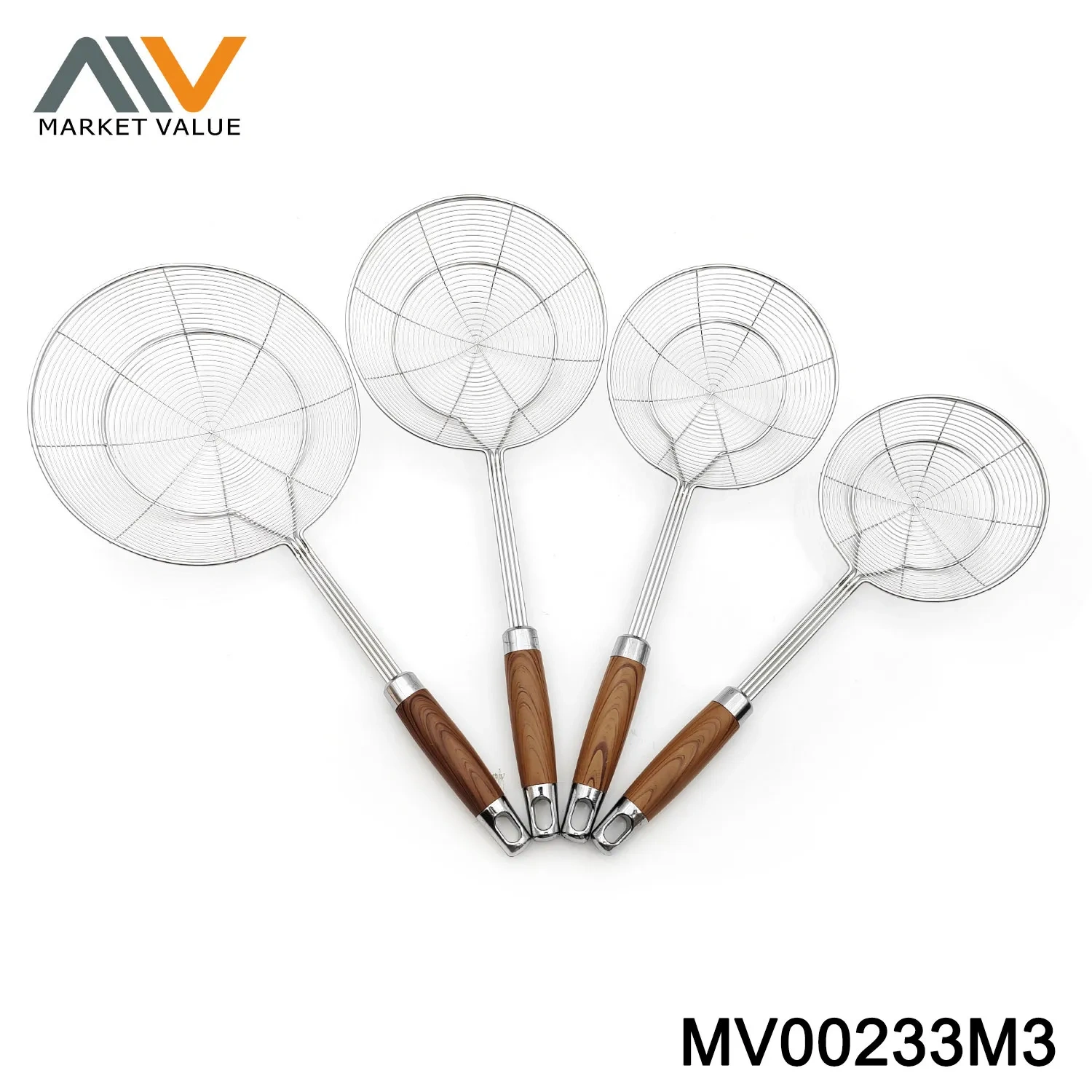 Strainer Bamboo Handle