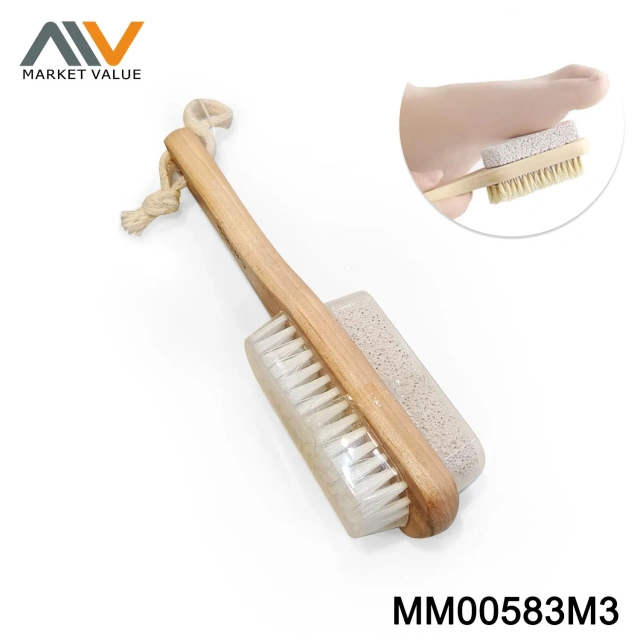 Foot Skin File With Wooden Plastic Handle