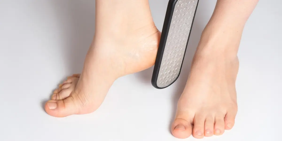 What is the best tool to smooth rough feet