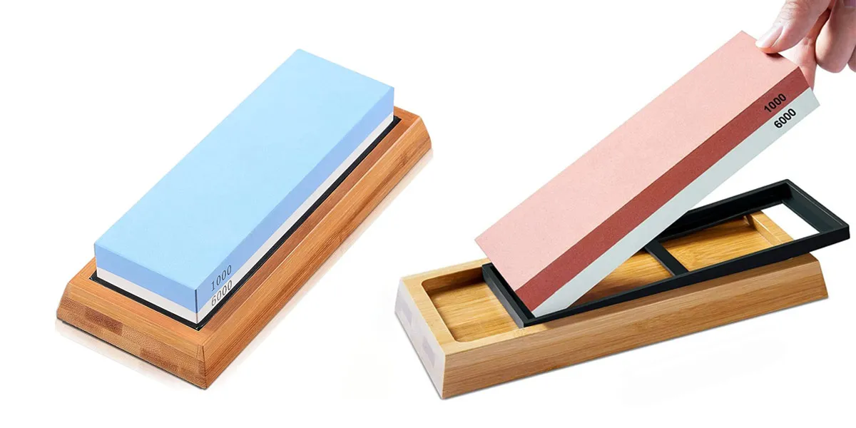 sharpening stone holder