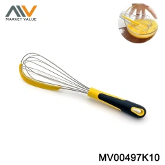 12" Silicone Egg Beater with PP Handle TC