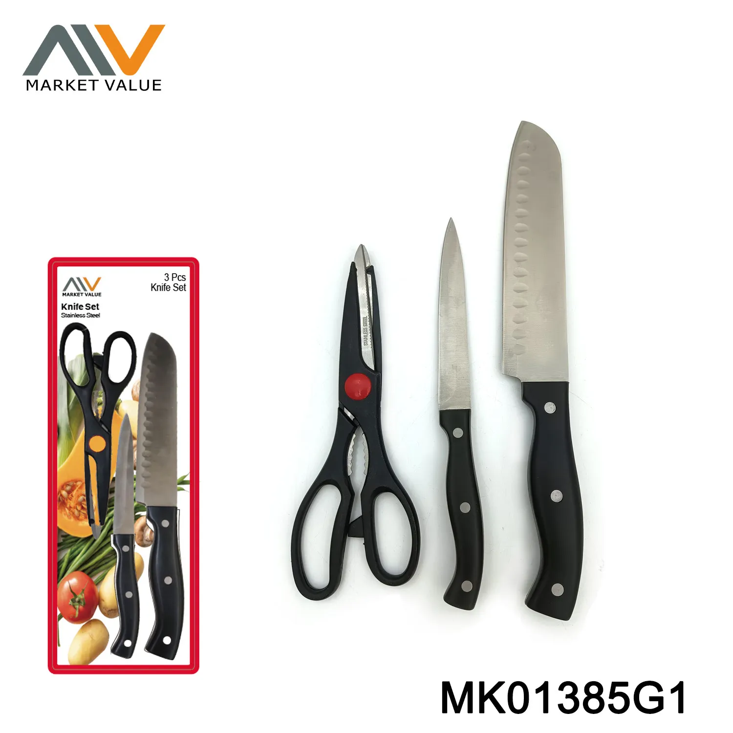 Set Of 5PCS 3PCS Knife Set
