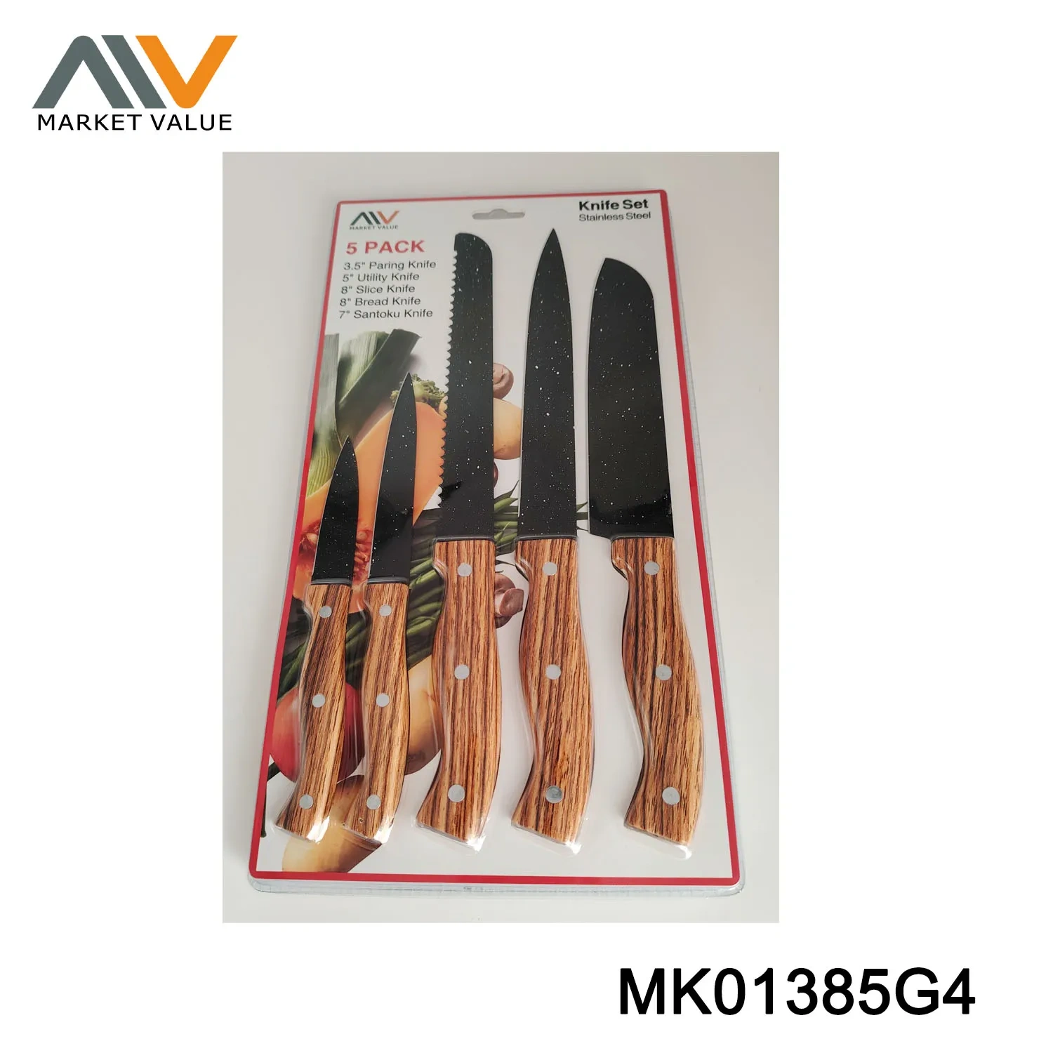 Set Of 5PCS 3PCS Knife Set