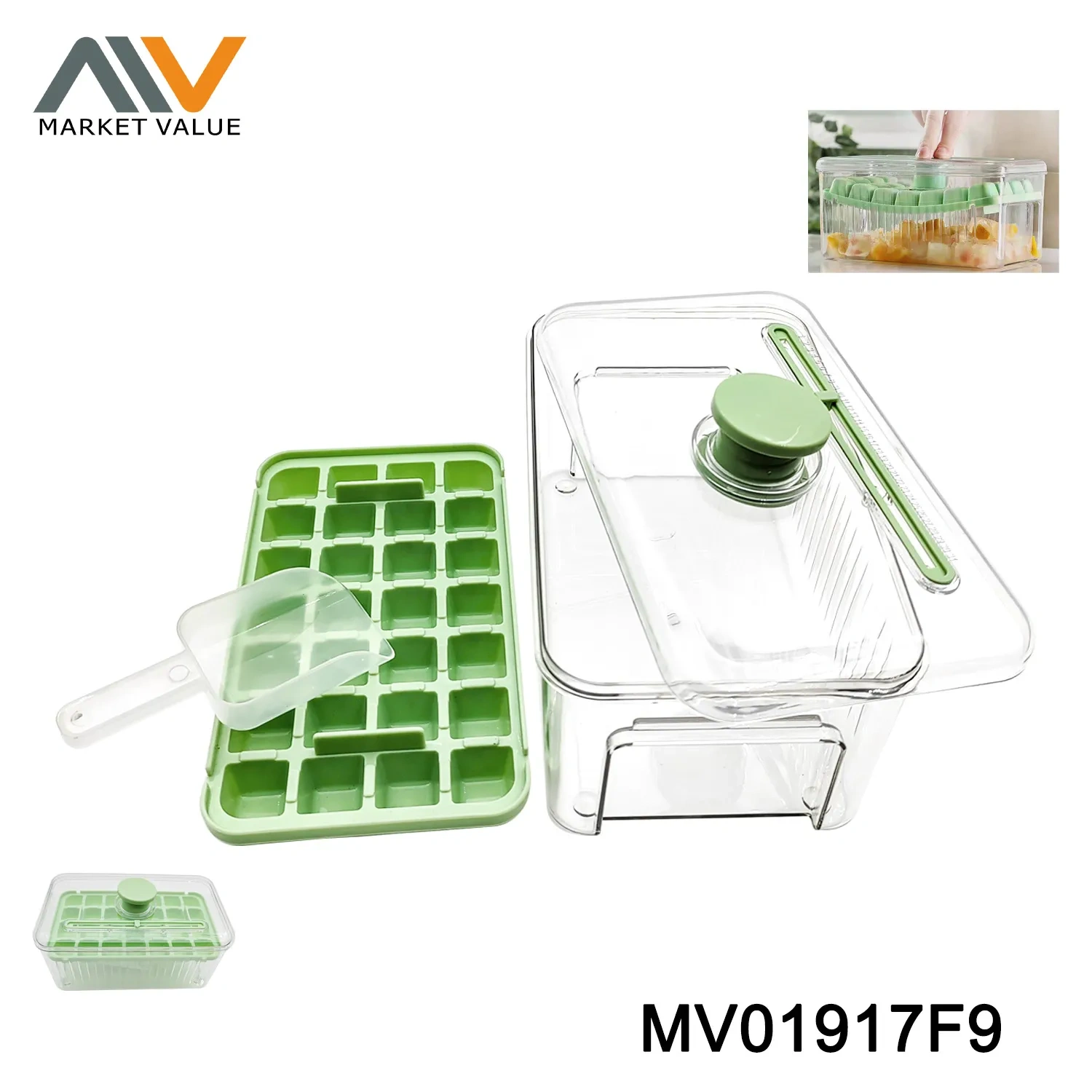 Silicone Ice Tray and Jelly Mold TAG style 2