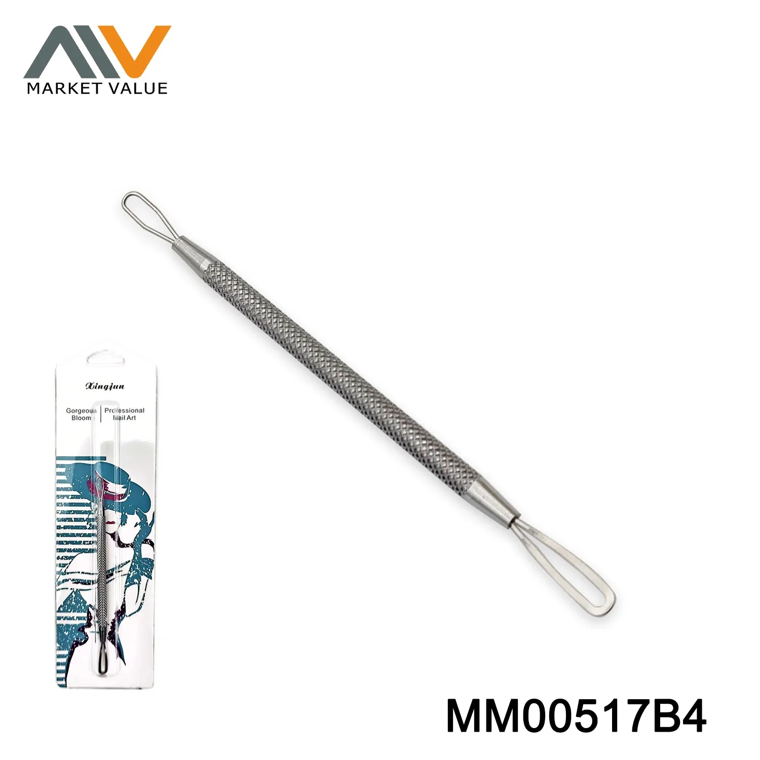 Double-Ended Acne Picker Cuticle Pusher