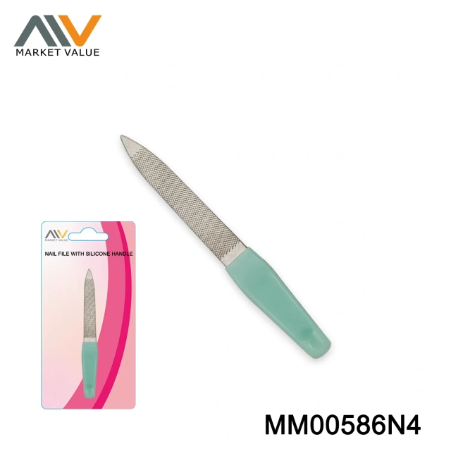 PLASTIC Handle FOLDABLE NAIL FILE IC