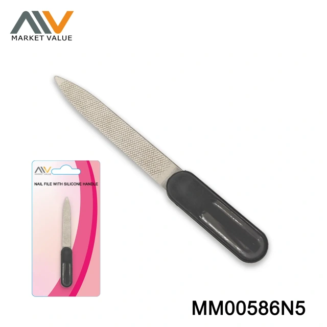 PLASTIC Handle FOLDABLE NAIL FILE IC