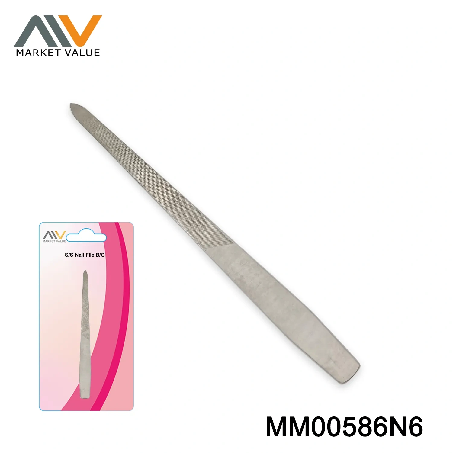 PLASTIC Handle FOLDABLE NAIL FILE IC