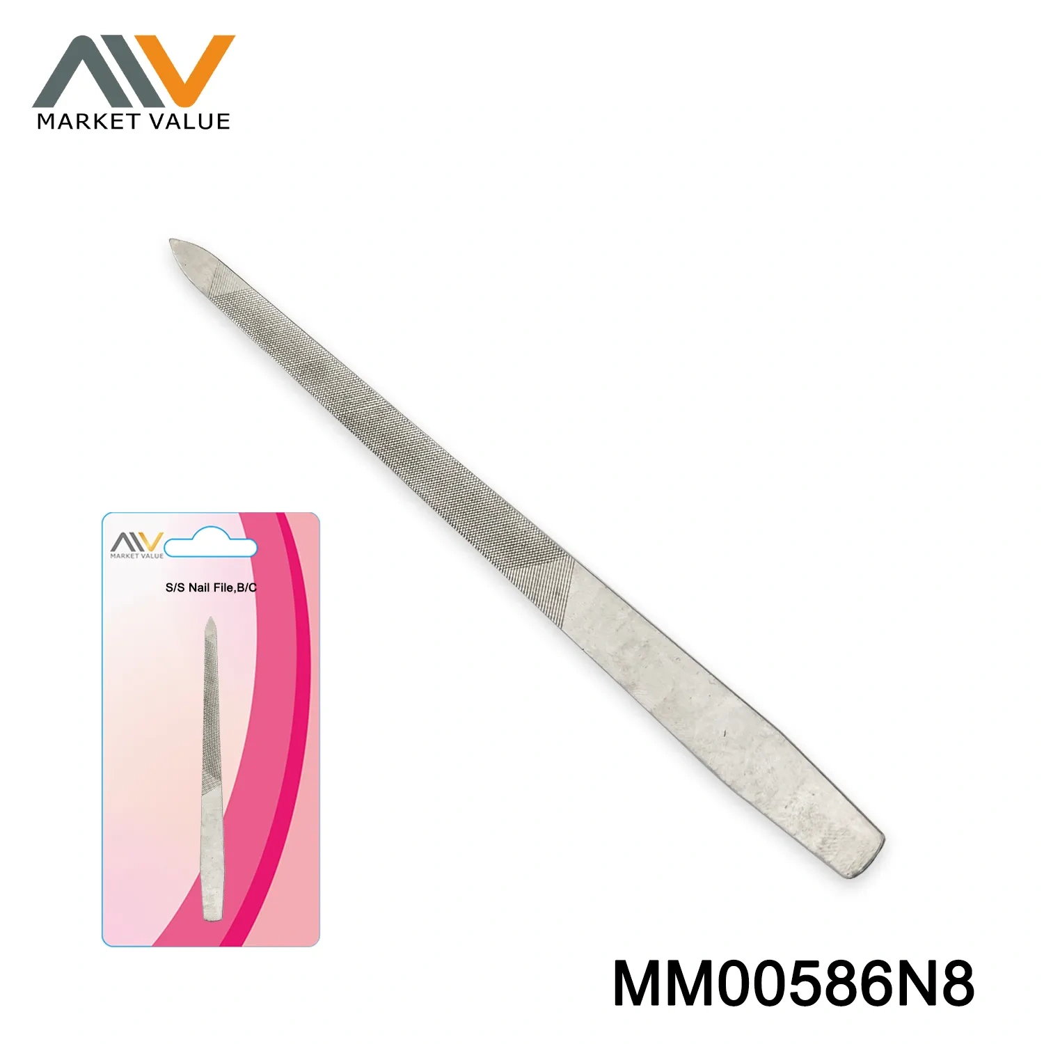 PLASTIC Handle FOLDABLE NAIL FILE IC