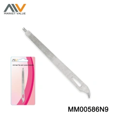 PLASTIC Handle FOLDABLE NAIL FILE IC