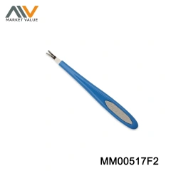 V Shaped Cuticle Fork Dead Skin Fork With  PP Handle