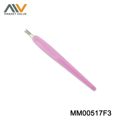 V Shaped Cuticle Fork Dead Skin Fork With  PP Handle