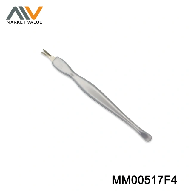 V Shaped Cuticle Fork Dead Skin Fork With  PP Handle