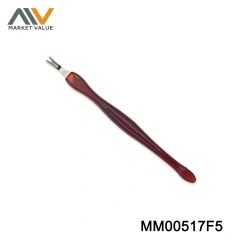 V Shaped Cuticle Fork Dead Skin Fork With  PP Handle