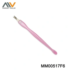 V Shaped Cuticle Fork Dead Skin Fork With  PP Handle