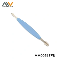 V Shaped Cuticle Fork Dead Skin Fork With  PP Handle