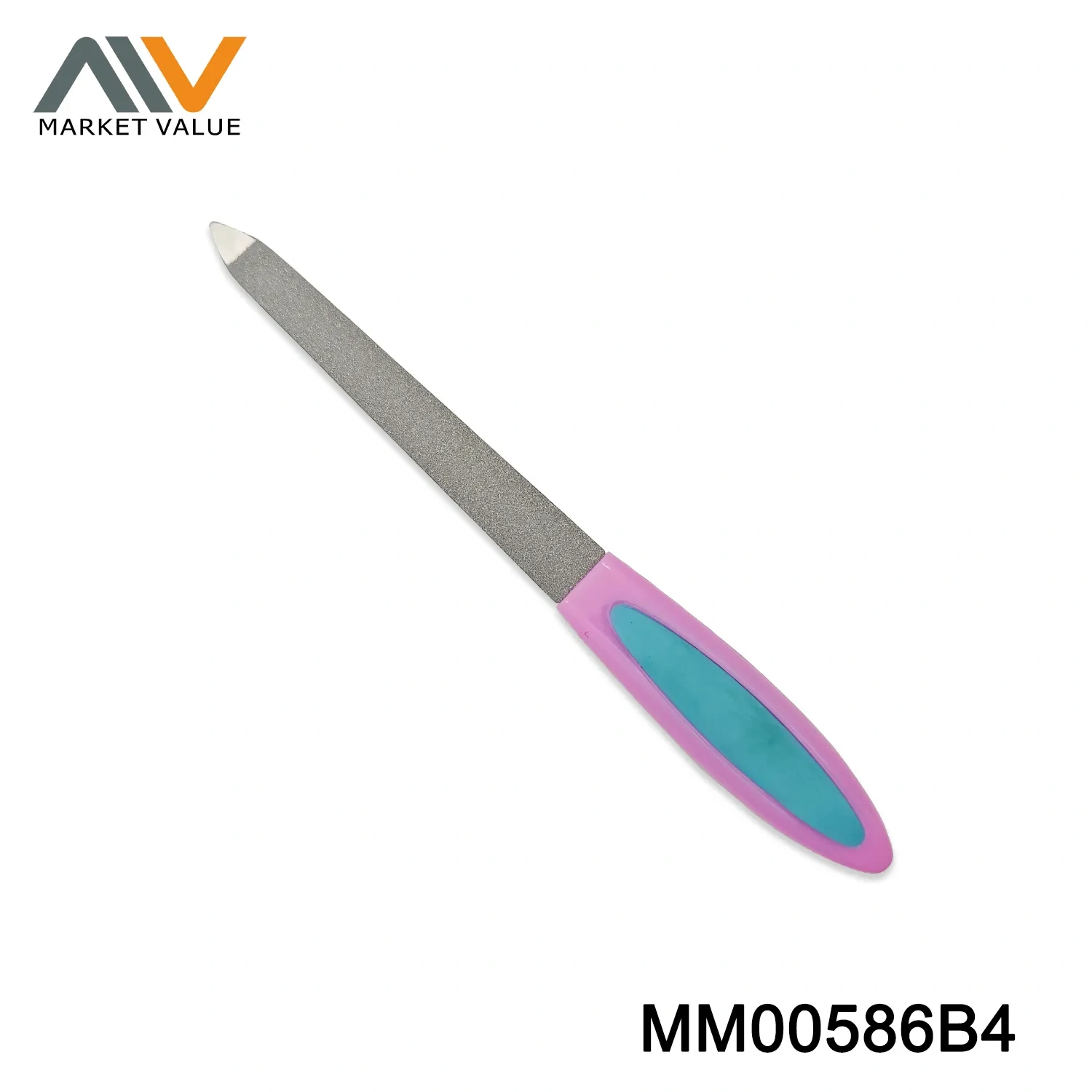 S/S Nail File with Hanging Hole B/C