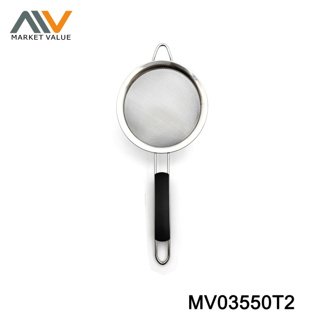 10/12/14/16/18/20 CM SS Strainer with PP Handle TC