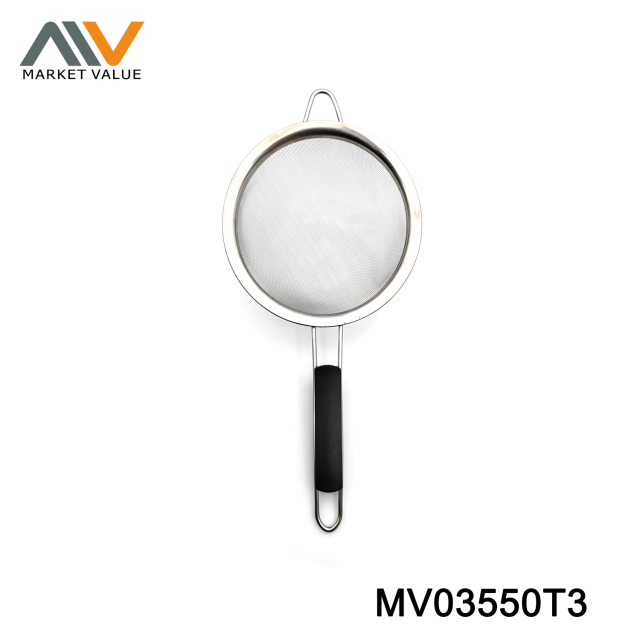 10/12/14/16/18/20 CM SS Strainer with PP Handle TC