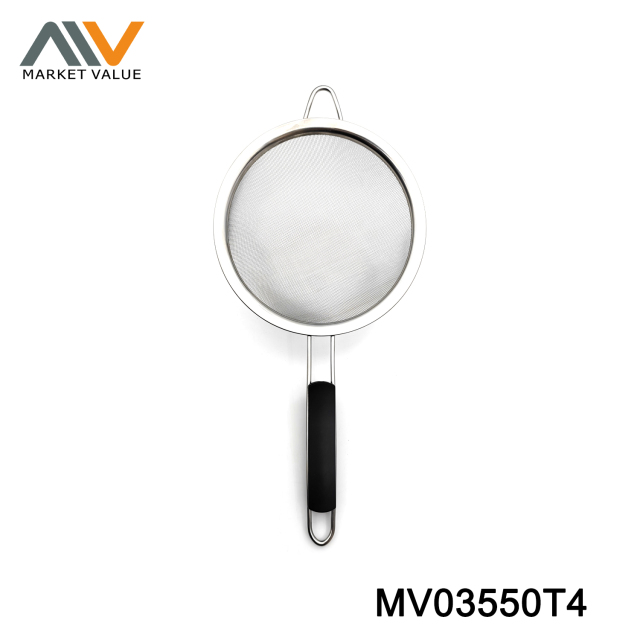10/12/14/16/18/20 CM SS Strainer with PP Handle TC