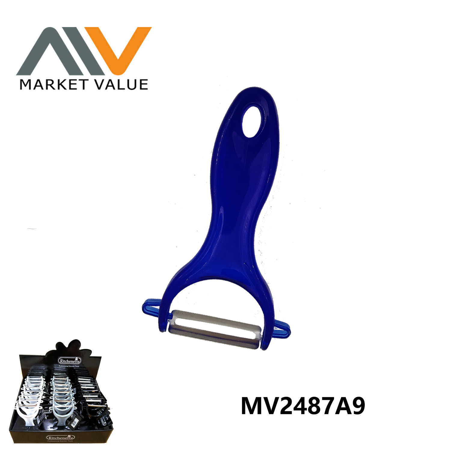 (MV-05)PEELER PLASTIC HANDLE DISPLAY BOX