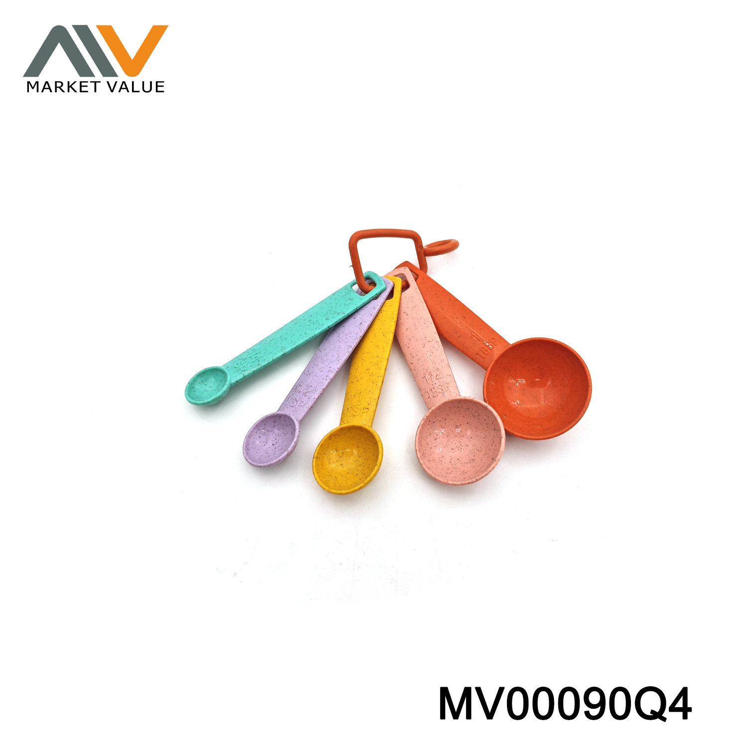 5PCS PLASTIC MEASURE SPOON TC
