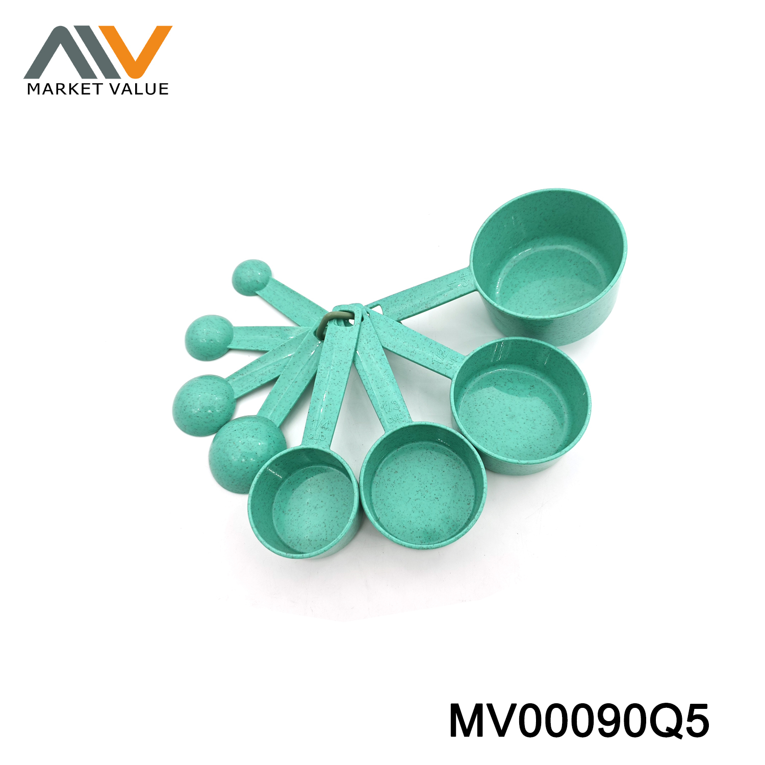 5PCS PLASTIC MEASURE SPOON TC