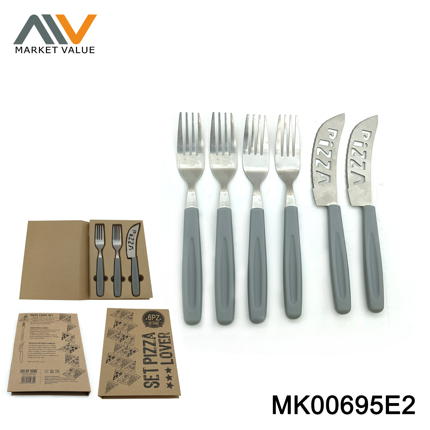 2 Pcs Pizza Cutter IN Book Box