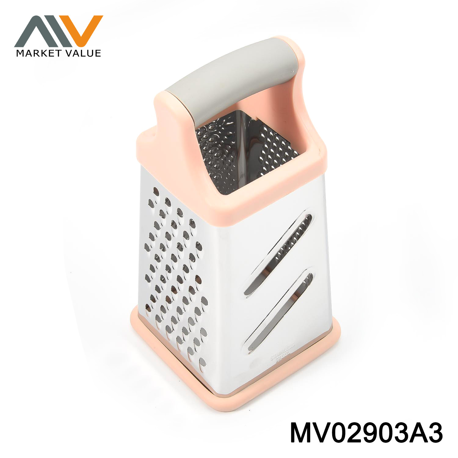 8in 4 SIDE SS GRATER WHEEL CARD