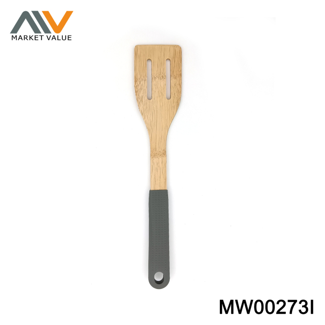 Bamboo Solid Turner Silicone Handle TAG