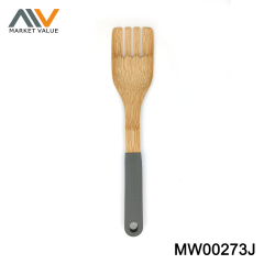 Bamboo Solid Turner Silicone Handle TAG