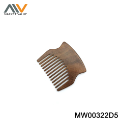 Massage Comb with Wooden Handle PVC Hang Card