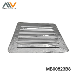Aluminum BBQ Pan Square in Polbag