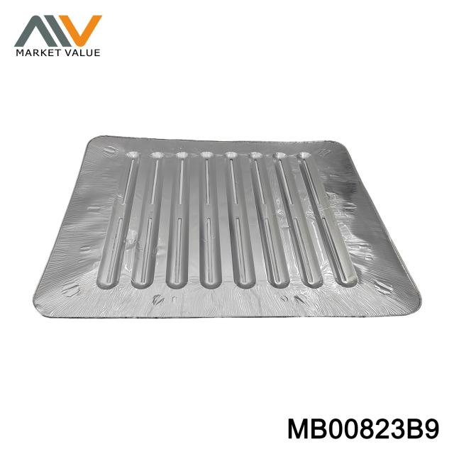 Aluminum BBQ Pan Square in Polbag