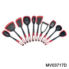 NYLON POTATO PRESS KITCHEN TOOLS with RUBBER Handle 12PCS in DISPLAY BOX