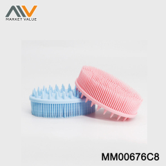 PTE Plastic Washing and Massage Comb IN Colour BAG