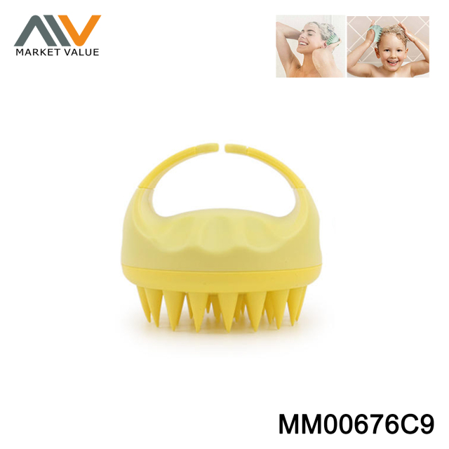 PTE Plastic Washing and Massage Comb IN Colour BAG